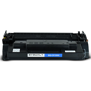 TONER COMPATÍVEL HP CF258X SEM CHIP PRETO BYQUALY 10K