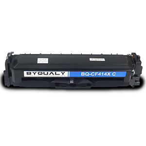 TONER COMPATÍVEL HP CF414X SEM CHIP CIANO BYQUALY 6K