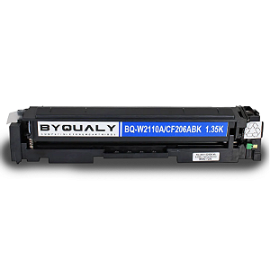 TONER COMPATÍVEL HP CF206A W2110A PRETO BYQUALY 1.3K