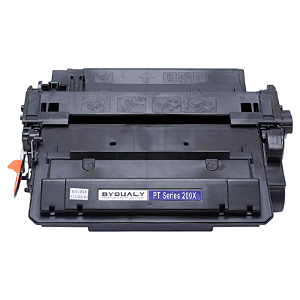 TONER COMPATÍVEL HP CE255X 200X PRETO BYQUALY 12.5K