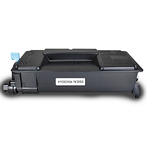 TONER COMPATÍVEL KYOCERA TK3160 PRETO ARES 12.5K