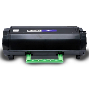 TONER COMPATÍVEL LEXMARK MX622 56F2H00 SEM CHIP PRETO BYQUALY 15K