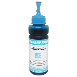 TINTA COMPATÍVEL EPSON T664 T673 CORANTE CIANO LIGTH MASTERPRINT 100ML