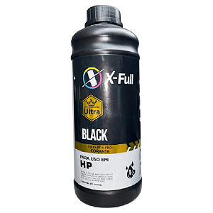 TINTA COMPATÍVEL HP XF H PRO CORANTE PRETO X-FULL 1L