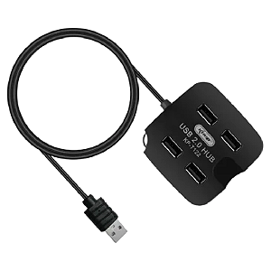 HUB USB 4 PORTAS 2.0 KP-T122 KNUP