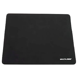 MOUSE PAD MULTILASER 22CM x 18CM SLIM AC027 PRETO