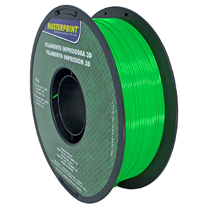 FILAMENTO 3D PLA 1.75MM MASTERPRINT SILK VERDE 1KG