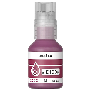TINTA ORIGINAL BROTHER BTD100M CORANTE MAGENTA 5K