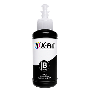 TINTA COMPATÍVEL EPSON UNIVERSAL SUBLIMÁTICA PRETO X-FULL 100ML