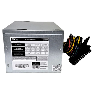 FONTE DE ALIMENTAÇÃO ATX 230W SEM CABO VX230SE VXPRO
