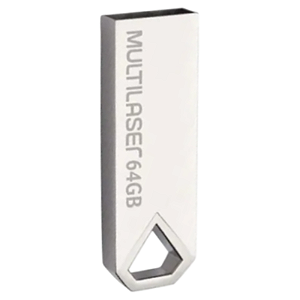 PEN DRIVE MULTILASER 64GB DIAMOND PD852