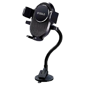 SUPORTE DE CELULAR VEICULAR UNIVERSAL COM VENTOSA SPC-09 A´GOLD