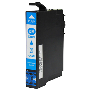 CARTUCHO DE TINTA COMPATÍVEL COM EPSON T2962 CIANO X-FULL 10ML