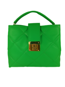 Bolsa satchel verde