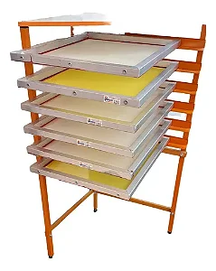 Teleiro Para Serigrafia - Suporta 6 Telas
