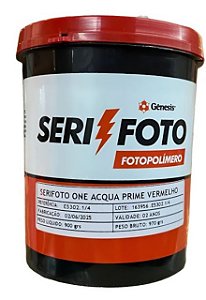 TINTA SERIFOTO ONE ACQUA PRIME VERMELHO 900 ML
