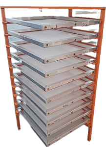 Teleiro Para Telas Serigrafia - Suporta 10 Telas