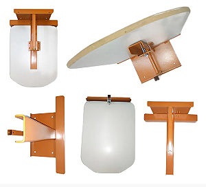 Kit Mesa Para Bancada Para Serigrafia Silk Screen Com Berço De Mdf 13x30, 20x30, 20x40, 30x40, 38x50, 45x60 Sem Forro