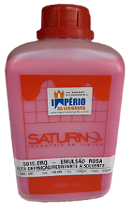 Emulsão Rosa Alta Definição Saturno Resistente a Solventes