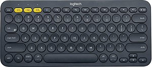 Teclado sem fio com conexão bluetooth