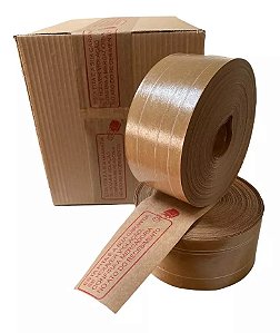 Kit 10 Fitas Gomada Antiviolação 70mm Com Reforço 10kg Full Tape