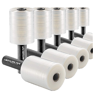 Kit 10 Filmes Stretch Embala Tudo C/ Cabo 100mm Full Tape