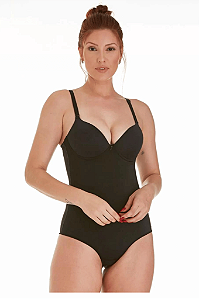 Body Modelador Alça Fixa Feminize