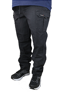 Calça Jeans Cargo HF