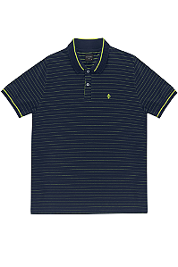 Camisa Polo Listrada Diametro