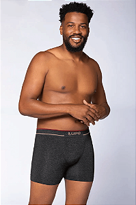 Cueca Adulto Boxer Sem Costura Plus Cós Uni Faixa Lupo