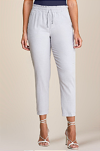 Calça Clochard Linho Leblue