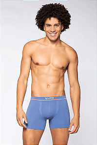 Cueca Adulto Boxer Microfibra Cós Liso Lupo