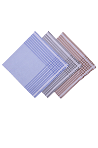 Lenço Fino Tramado Fendy Kit C-3 Presindente