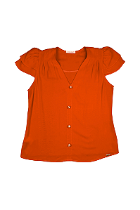Blusa Feminina Tangerina Capim Rosa