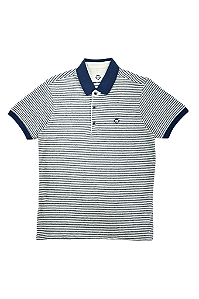 Camisa Polo Premium Listrada Navy Dockston