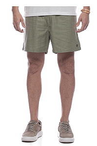 Short Plus Cos De Elastico Giron Verde Dockston