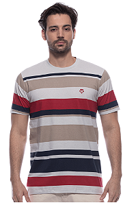 Camiseta Gola Redonda Espatulada Terra Dockston