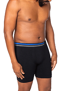 Cueca Boxer Plus Size Adulto Alongada "Longa" Sem Costura Microfibra Lupo