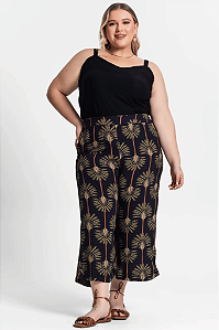 Calça Feminina Pantacourt Plus Size Secret Glam