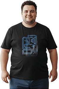 Camiseta Plus Size Masculina Diametro