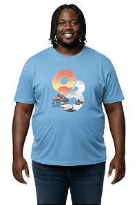 Camiseta 98 Plus Size Masculina Hf