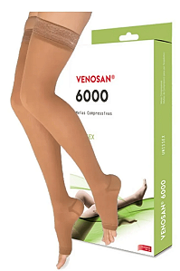 Meia de Compressão Venosan 6000 AGH 7/8 Ponteira Aberta