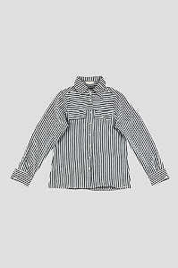 Camisa Listrada Feminina MediModas