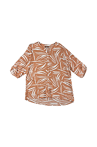 Camisa Viscose Slub Estampada Mirasul