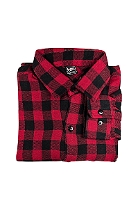 Camisa Plus Size Flanelada Xadrez HF