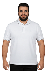 Camisa Polo Manga Curta Essencial Piquet Com Elastano Carmim Dockston