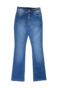 Calça Feminina Boot Cut Assédio Jeans