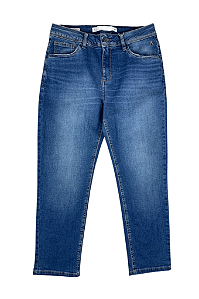 Calça Feminina Cropped Tradicional Assédio Jeans