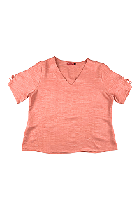 Blusa Detalhe na Manga Fêmena