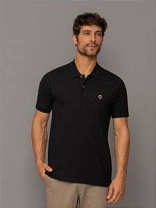 Polo Premium Malha Vichy Manga Curta Dockston